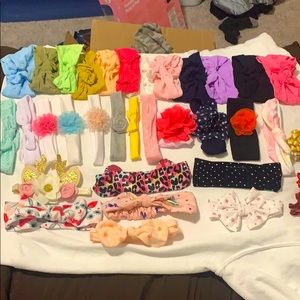 Baby girl headband/head wraps